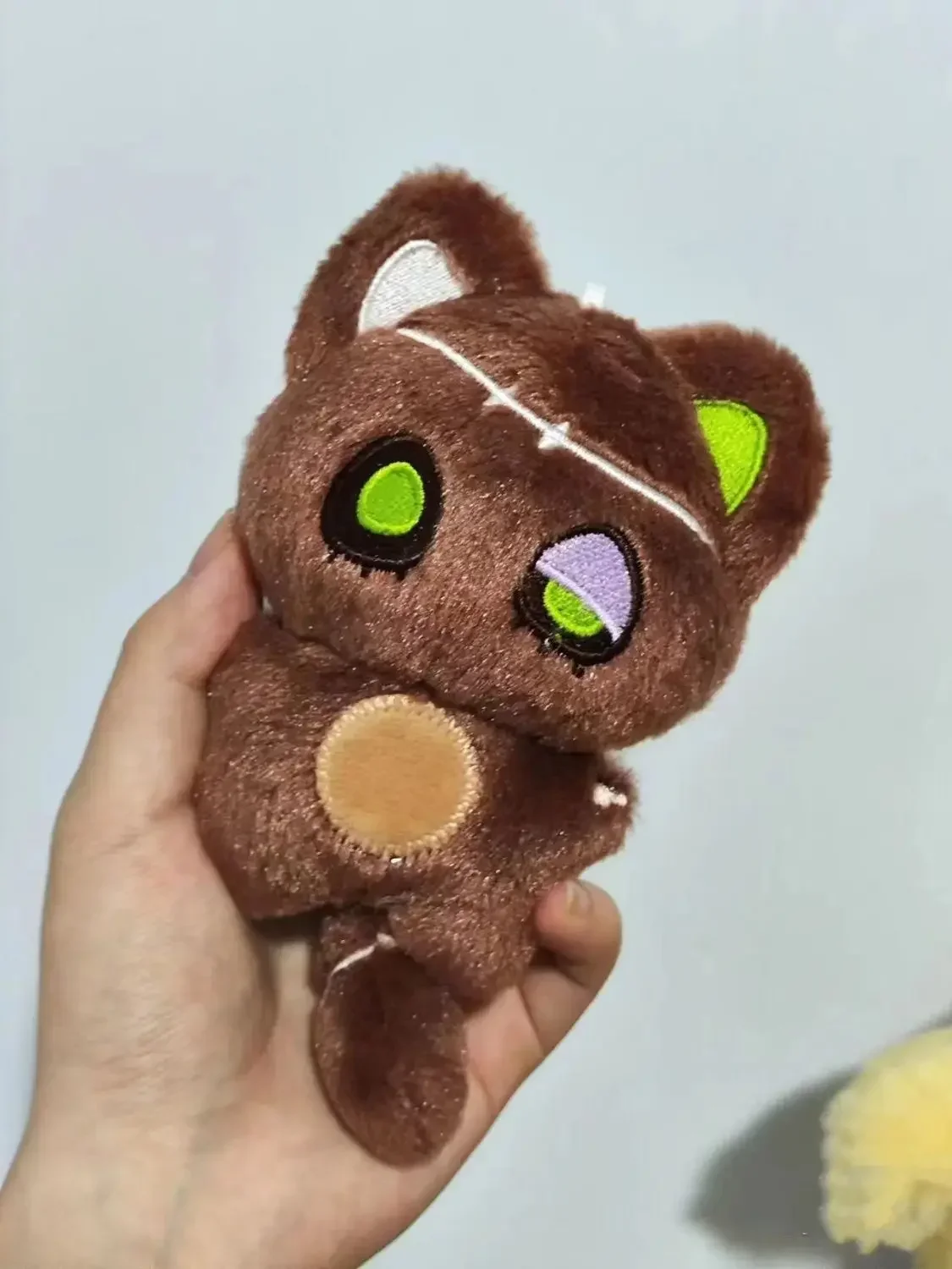 10 cm Anime Game Identity V Katten Schattige Mini Body Pluche Pop Kawaii Hanger Sleutelhanger Knuffels Verjaardagscadeau Sturen Vrienden