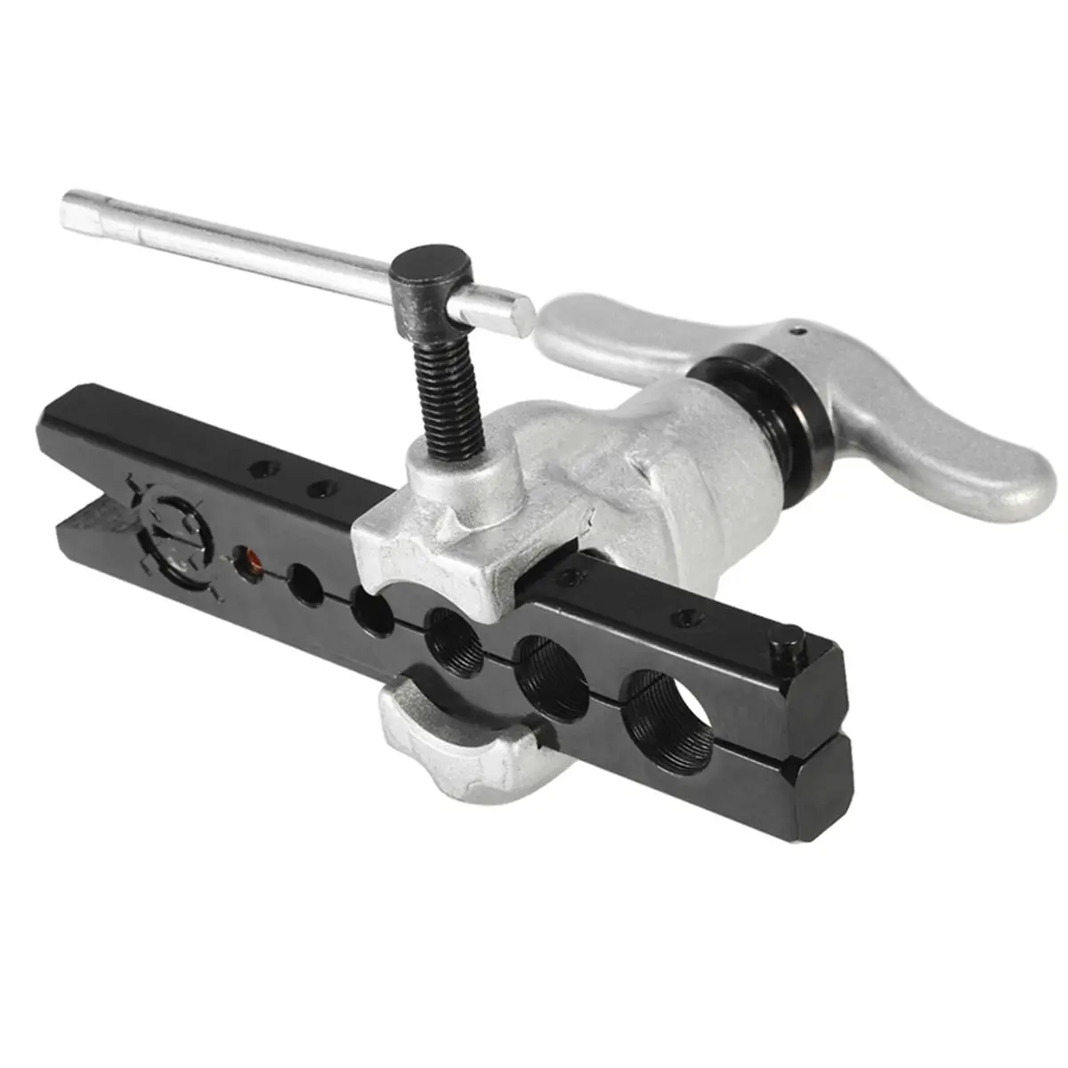 【Tools & Parts】 Eccentric Flaring Tool Set for Refrigeration Water Gas Brake Line Applications Tubing 6 Dies Sizes 1/4 - 3/4inch