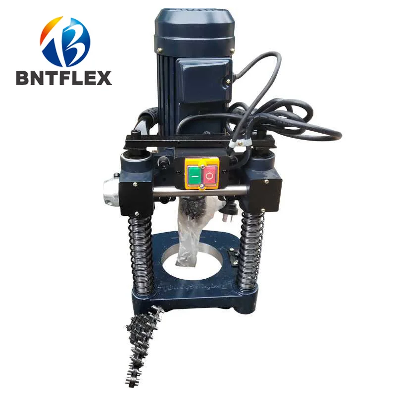 220v Fire Pipe Drilling Machine Seamless Galvanized Pipe Drilling Portable Hand-held Punching Machine Tee Cutting Pipe