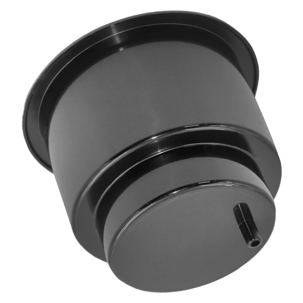 

Boat Cup Holder Inserts Kayak Car Water Bottle Tray Black Side Drain Vehicle RV Sturdy Plastic Portable Universal Design
