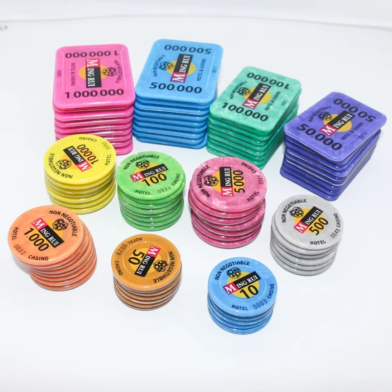 850 Pieces Acrylic RFID Poker Chips Set, High Quality Premium, Luxury Design, Professional Gaming Accessories