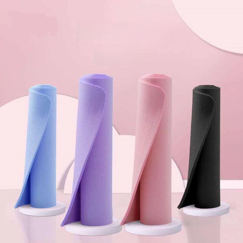 Thick Wide Long Yoga Mat for Women Fitness Dance Mat Anti-Slip Home Gym Mat Sound Insulation Shock Absorption