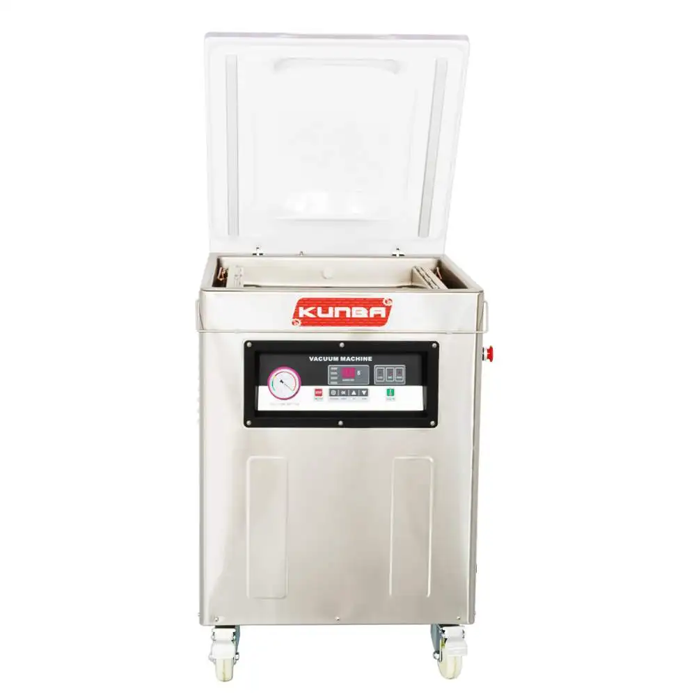 Automatic Electric Heat Vacuum Sealing Machine For Bags Chemical Commodity Food Apparel Beverage & Textiles