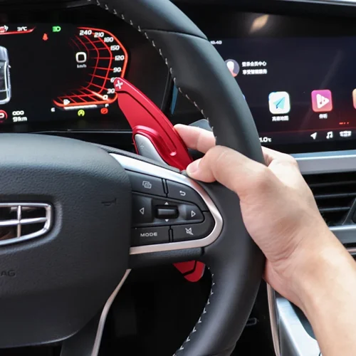 Paletas de cambio de extensión para volante de coche, accesorios para Geely Coolray SX11 Tugella FY11 Proton X70 2019 2020 2021