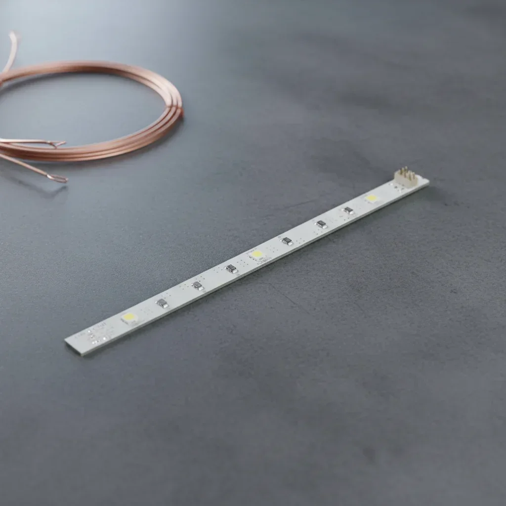 Tablero de iluminación para refrigerador, tablero de iluminación de 15cm x 1,2 cm para DA96-01119A, accesorios para electrodomésticos, 1 ud.