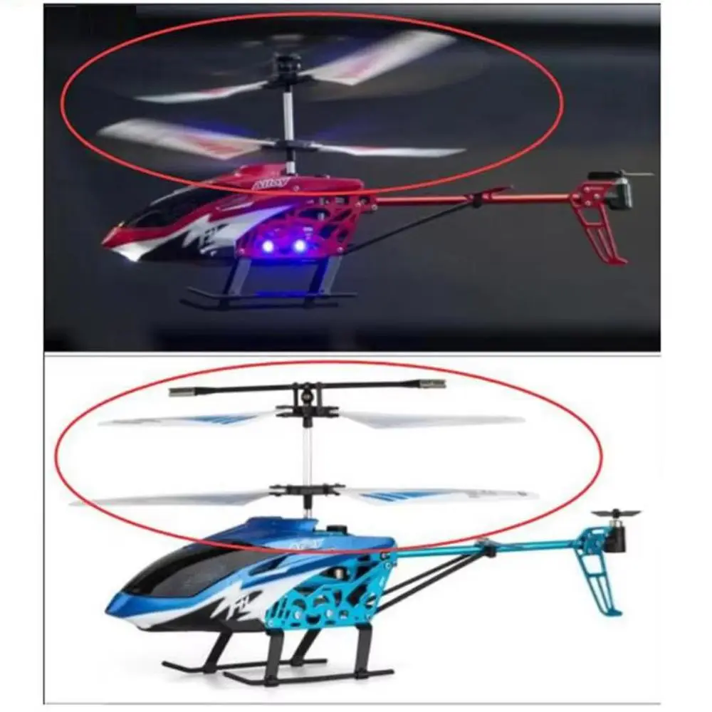 4pcs 9*2.3cm Spare Blades Fans Props Multistyles Plastic Helicopter Wing Propeller Fan Rotor Rc CH002 CH023 Toys Fans