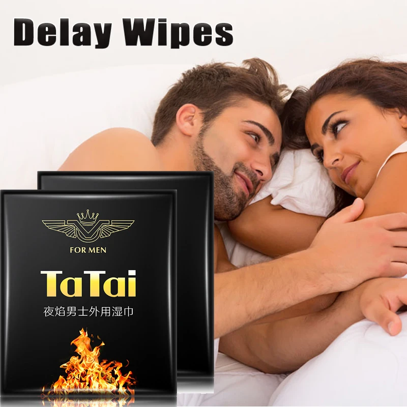 10pcs couple external use Time Delay Wet Wipes flirt product adult sex toys Lasting Improve Sex Life Divine Oil For Man Erection