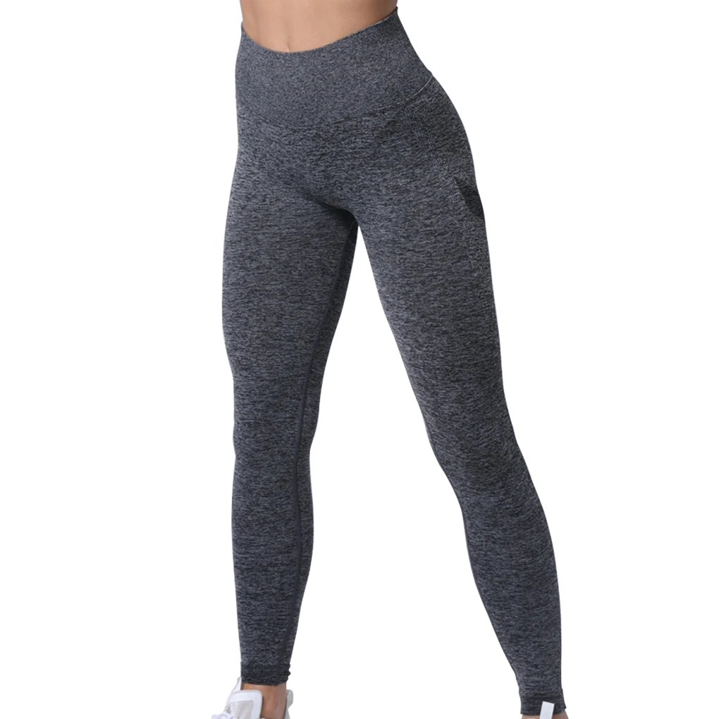 

Эластичные леггинсы для йоги с высокой талией, спортивные брюки для фитнеса, женские брюки, ткань S