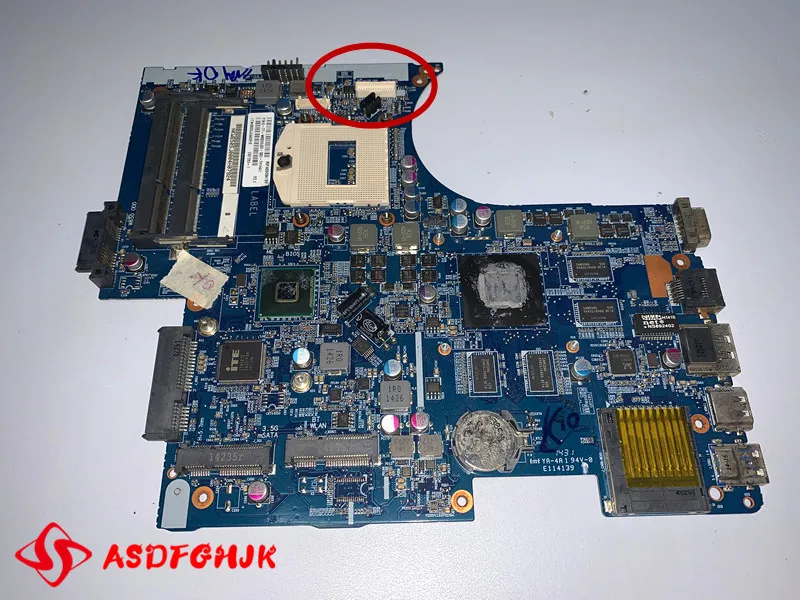 

For CLEV0 W650SC W650SJ K650D K590C K610C K640E G150S 6-71-W65J0-D02 Notebook Motherboard GPU GTX850M 100% test OK