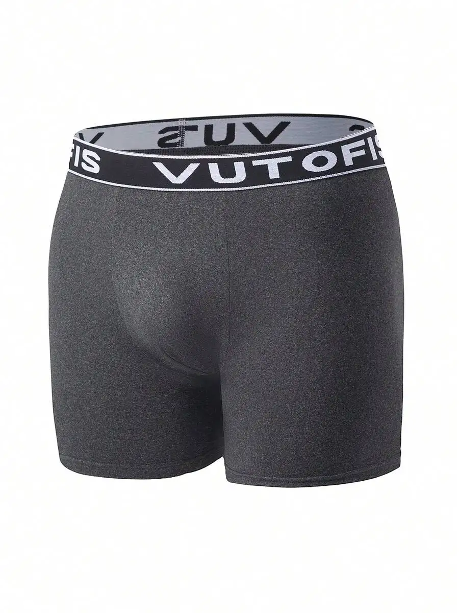 

Mens Solid Color Breathable Comfortable Briefs Underwear