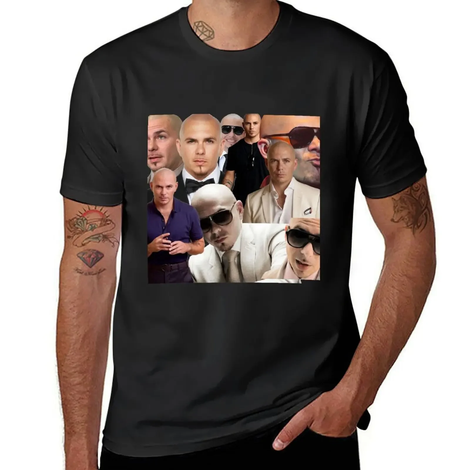 Pitbull T-Shirt shirts graphic tees designer shirts animal prinfor boys heavy weight t shirts for men