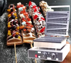 Electric 110v or 220v-240v 4 PCS Lolly waffle Maker Pine shap Waffle Machine waffle Sticks