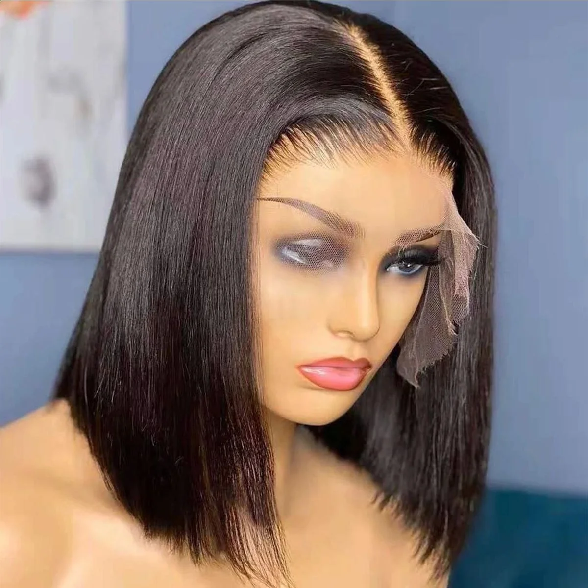 

13x4 Straight BOB Wigs for Women Pre Plucked T Part Lace Wigs Brazilian Lace Wig Human Hair Wig Perruque Cheveux Humains Remy