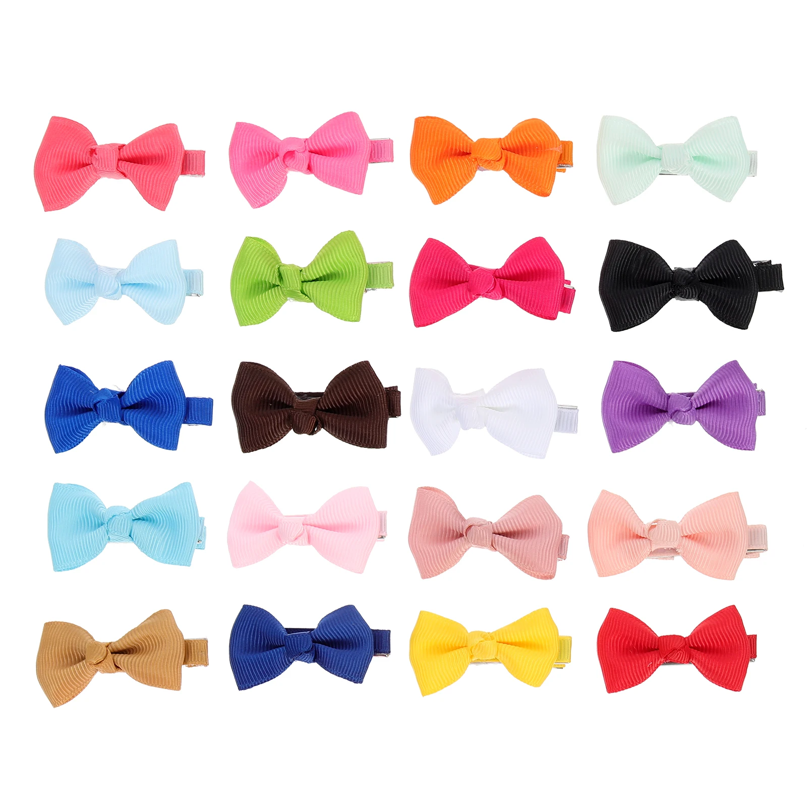 

20pcs for Girls Toddler Bow Hairpins Kids Accessories Toddler Clips Baby Hair Bow Barrettes Girl Hair Decorations