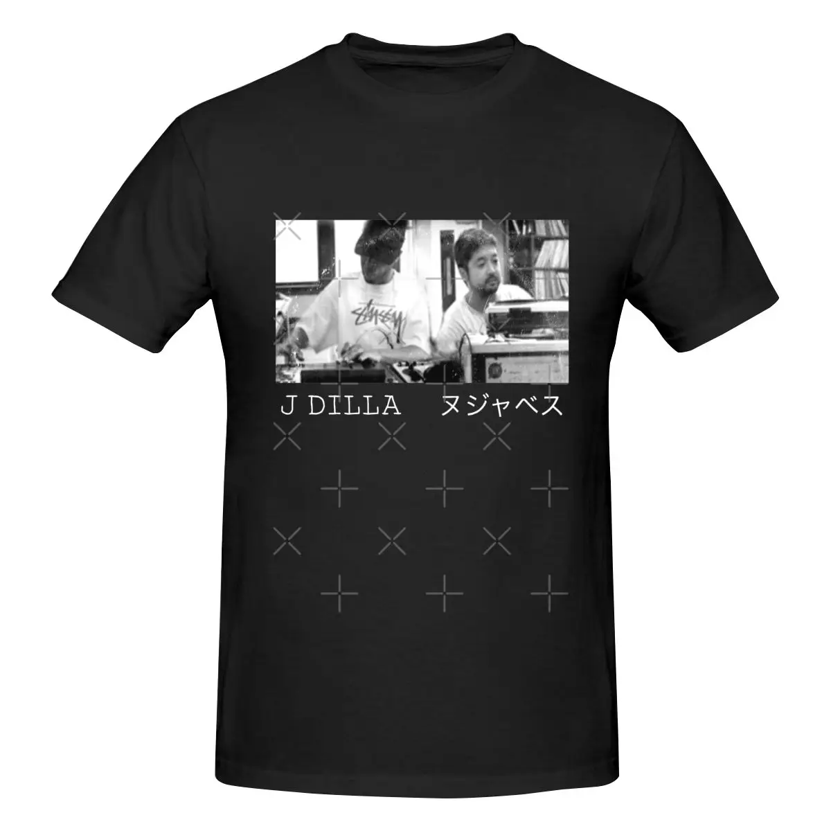 Funny Dilla X Nujabes Classic Men's T-shirt Printed Tops are loose and slim fit Women's T-shirts