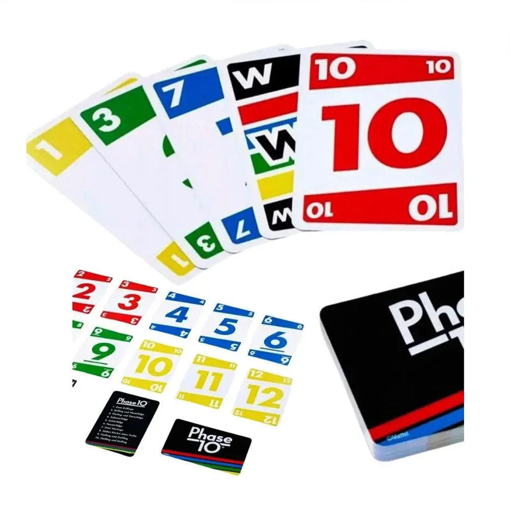 UNO Phase 10 Game Board Games UNO Princess Card Table Family Party Entertainment UNO Games Card Toys Children Birthday Christmas