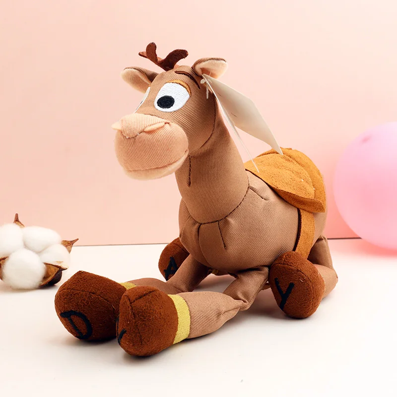 Cotton Bulleye Toy Story 3 Horse Plush Toys Movie Stuffed Animals Cute Things Pixar Woody Roundup Christmas Gifts For Children