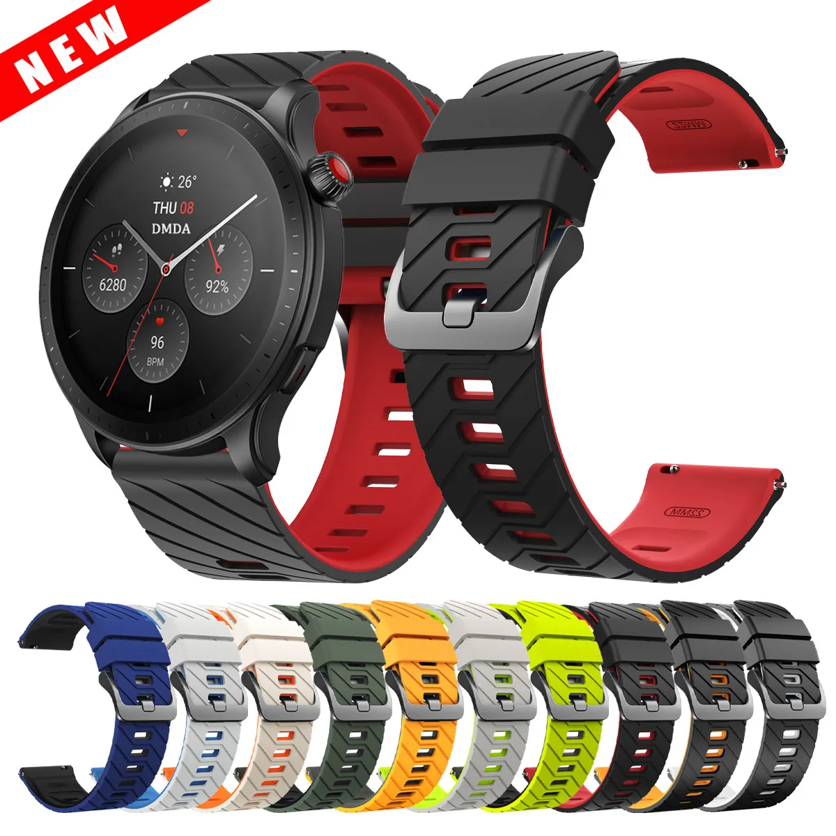Silicone Watch Stra… - image