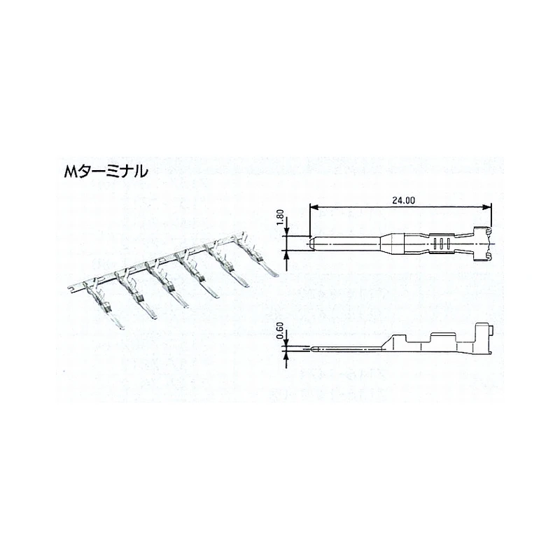 Terminal Pin 7116-1471/7116-1472/7114-1471/7114-1472,Connector Electrical Connector-Genuine Original Equipment Manufacturer