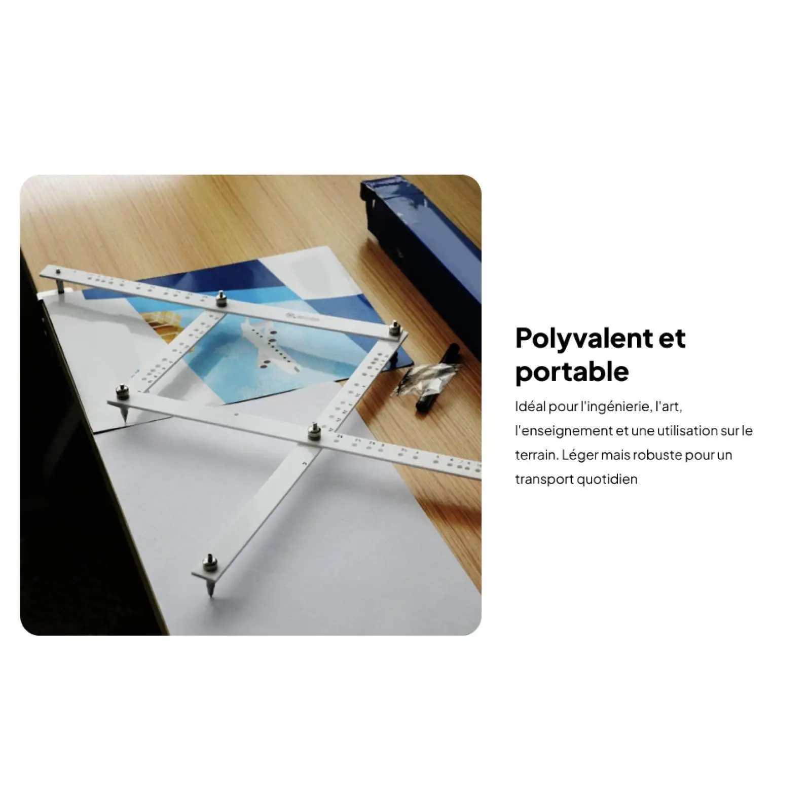 Artist Drawing Pantograph Tool 10 Times Scaling Ruler for Crafting Reducer Enlarger Recreate Copy Organic Glass Professional