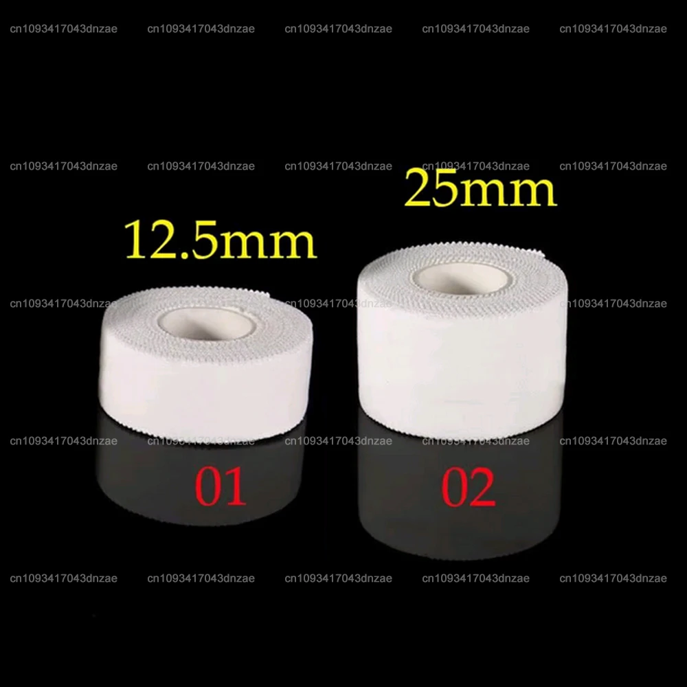 12.5/25mm/Roll Medical Waterproof Cotton Premium Adhesive Tape Sport Binding Physio Muscle Elastic Bandage Strain Injury Tape