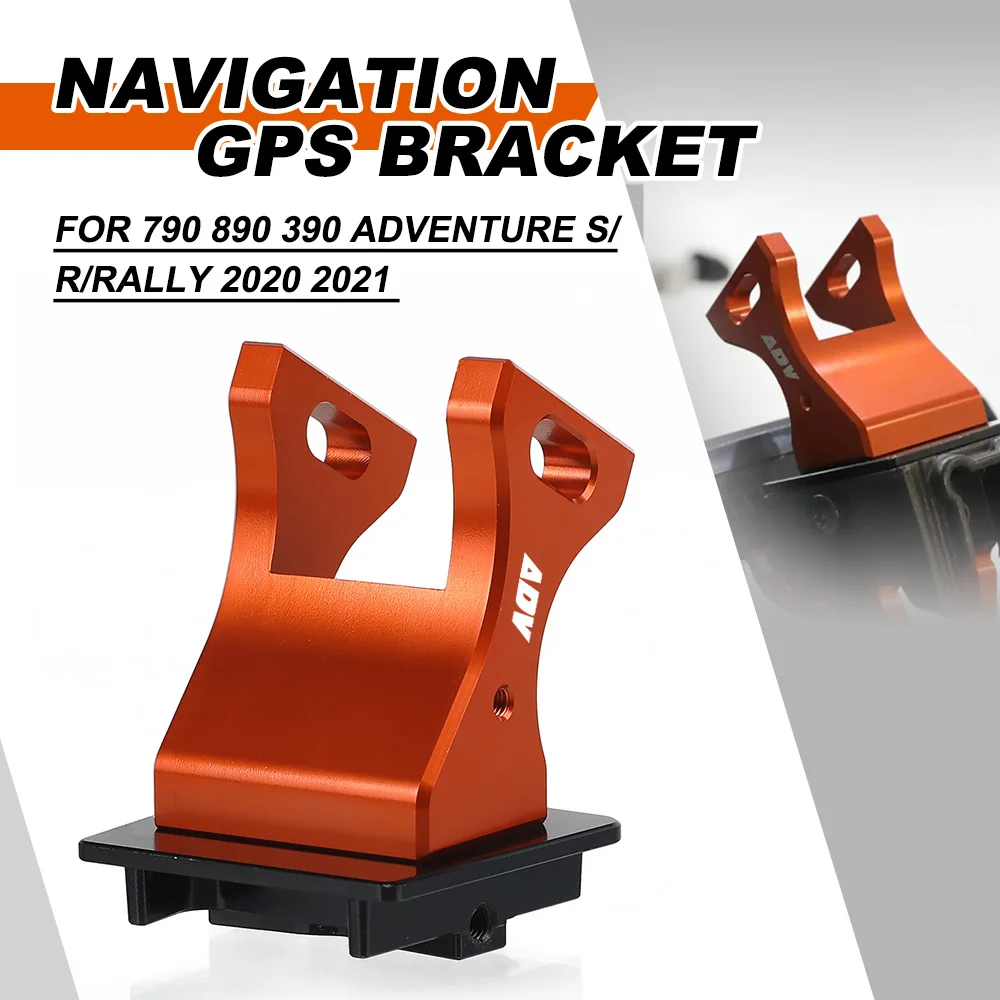 

For 790 890 390 Adventure S/R/Rally 2020 2021 Motorcycle Accessories Aluminium Phone GPS Holder Bracket Fit Navigation Holder