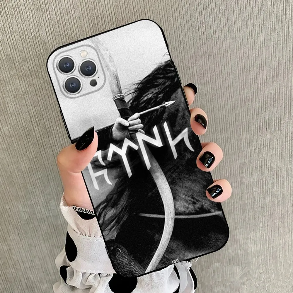 Bozkurt  Phone Case For iPhone 15,14,13,12,11,Plus,Pro Max,XS,X,XR,SE,Mini,8,7 Soft Silicone Black Cover