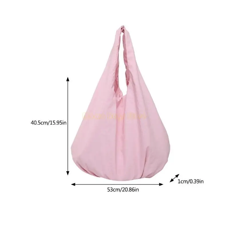 

X90D Spacious Nylon Shoulder Bag For Women Casual Handbag Great For Gym Or Travel