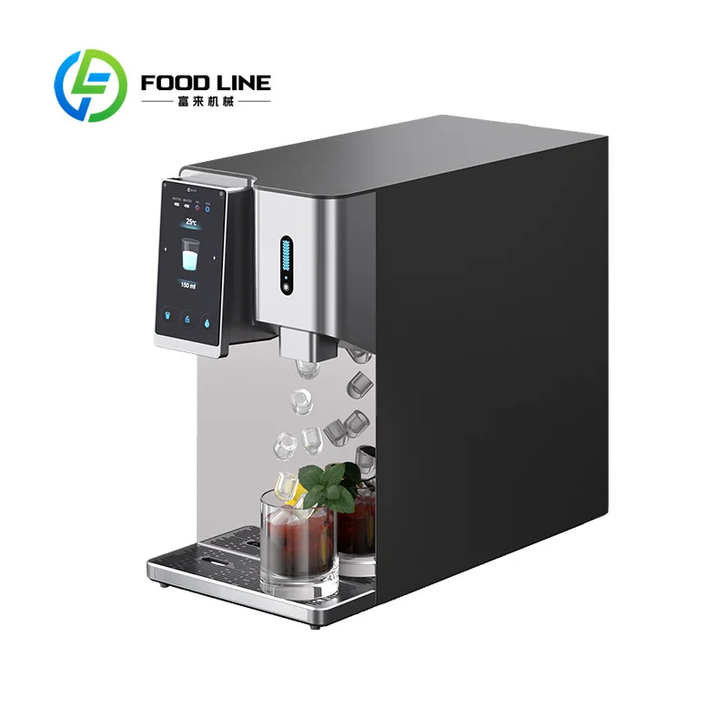 Customized automatic water dispenser/ice maker with built-in water tank, suitable for homes, office and hotels, tankless design.