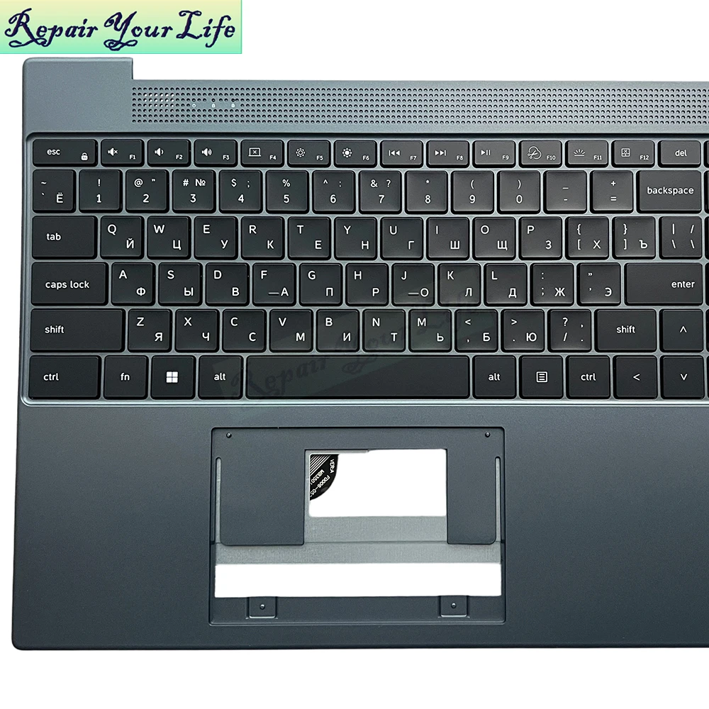 RU Backlight Keyboard Palmrest For Teclast F15 Plus 2 TE10 RUS Russian Top Case Cover Notebook Teclado 15.6 F0006-052 MB3501052