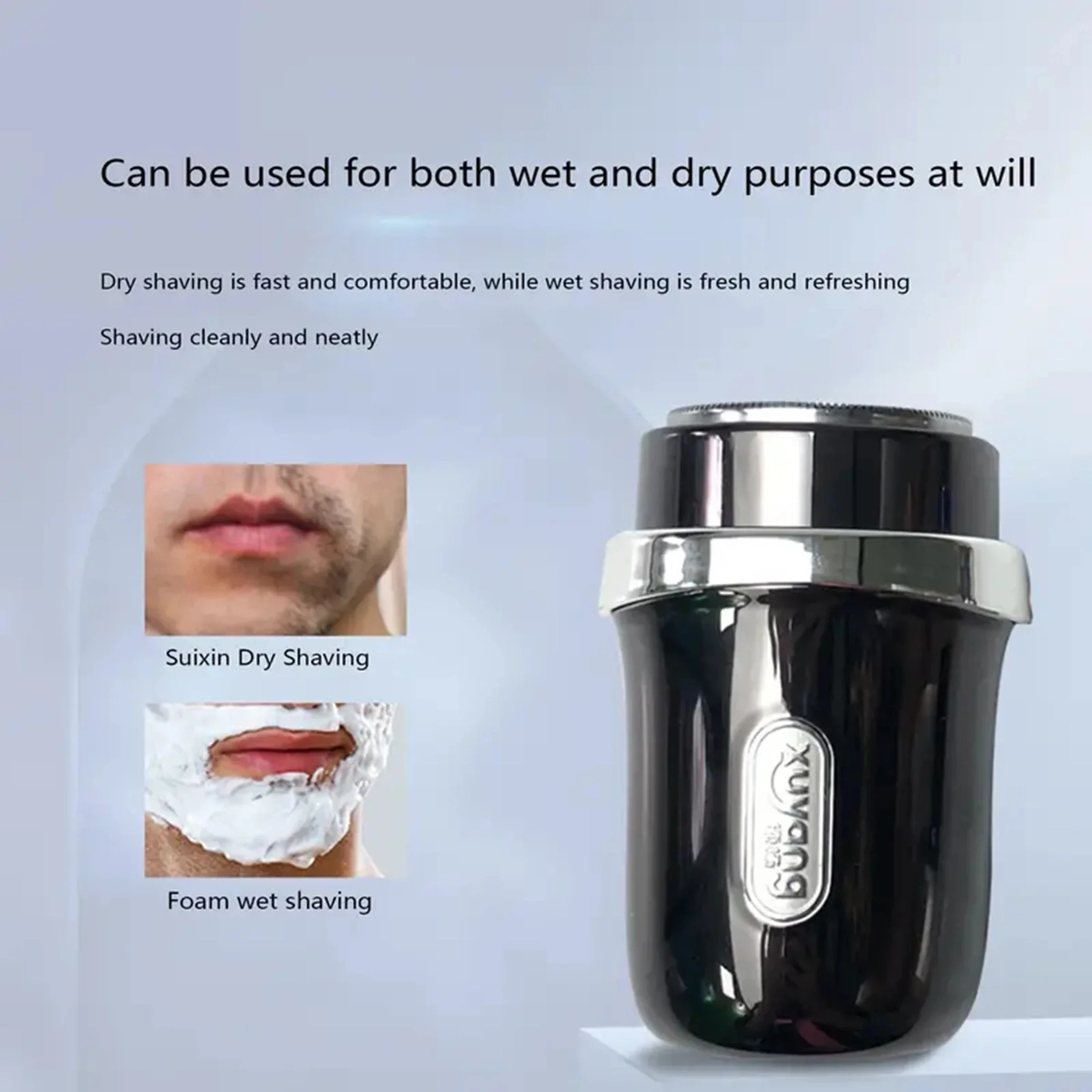 

1PC Smart Sensor Electric Razor for Men - Waterproof & Compact Design with Auto-Adjust Shaving System