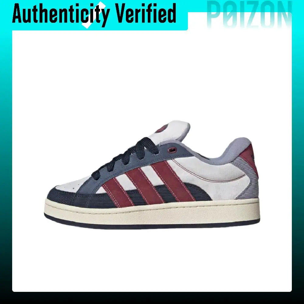 Adidas Originals CAMPUS 00s Leather Low top Skateboard Shoes Unisex Black Red JR8048
