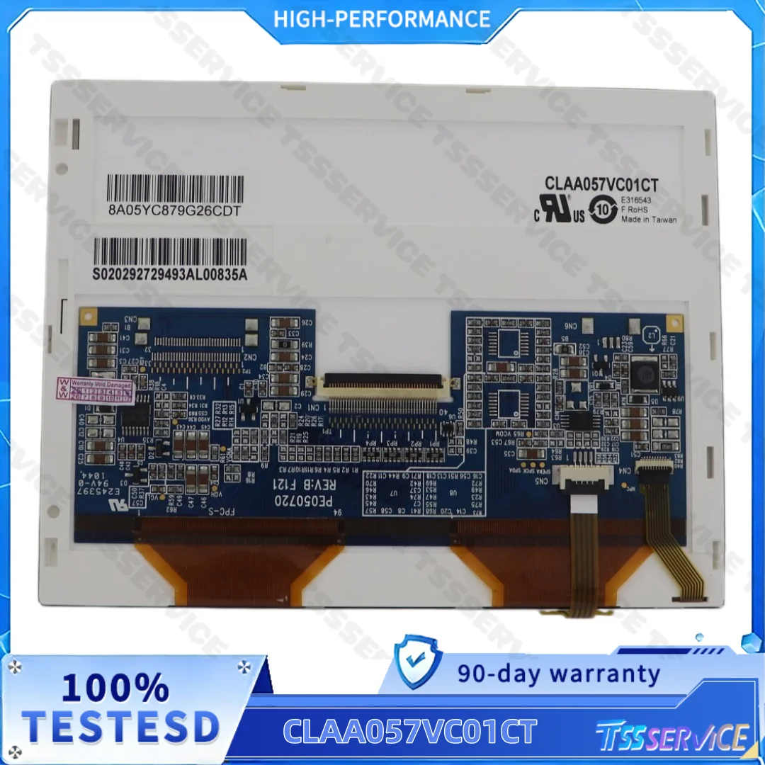 CLAA057VC01CT CLAA057VC01CW  5.7 inch TFT LCD with 640*480 Resolution for Industrial Applications