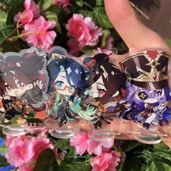 Game Gaming Xianyun Chiori Figure Badge Stand Plate Anime Keychain Cosplay Prop Accessories