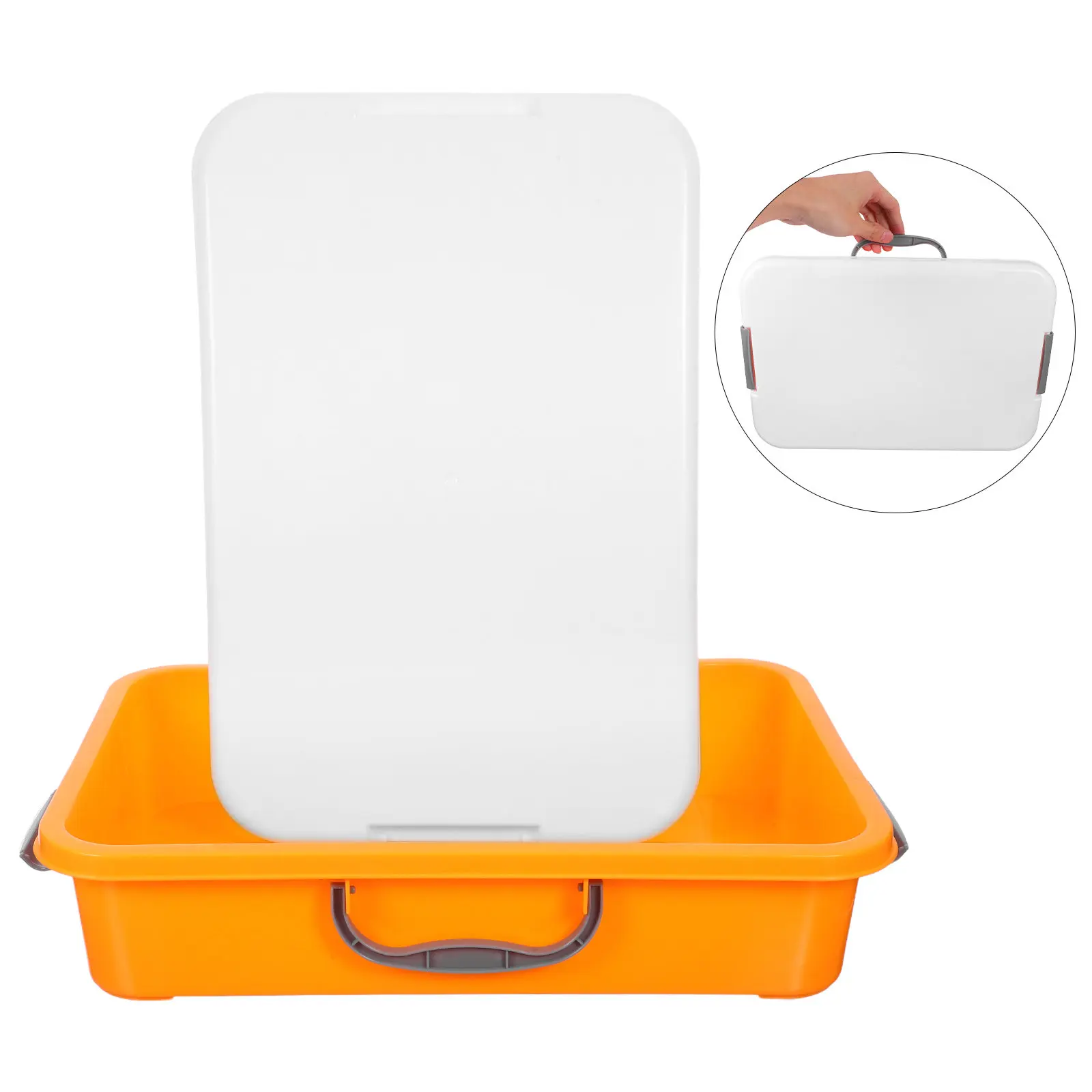 kids-sandbox-portable-sand-tray-storage-box-with-lid-handle-sturdy-plastic-organizer-for-indoor-outdoor-play-and-sand