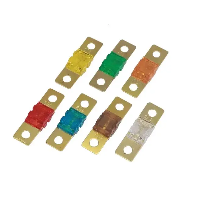 【1PCS】ANS FUSE 20A 30A 40A 50A 60A 70A 80A 100A 125A 150A 175A ANL Gold Plated Stud Car Fuses Mini Car Stereo Audio AFS Fuse