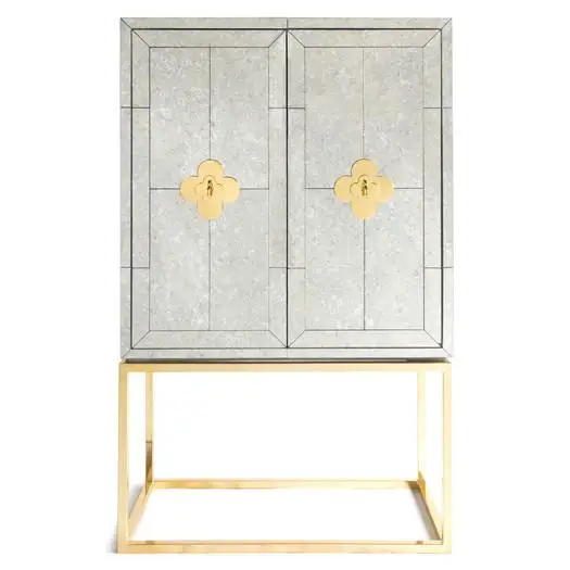 

Neoclassical mirror entrance decorative cabinet foyer cabinet post-modern boutique locker model room customization