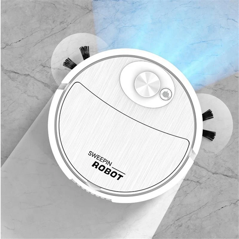 USB Sweeping Robot Vacuum Cleaner Mopping 3 In 1 Smart Wireless Dragging Cleaning  Floor For Home Office