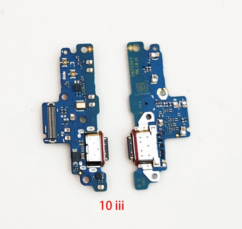 1Pcs For Sony Xperia 10 iii / 10 iv USB Charger Dock Connector Flex Cable Charging Port With Mic Microphone