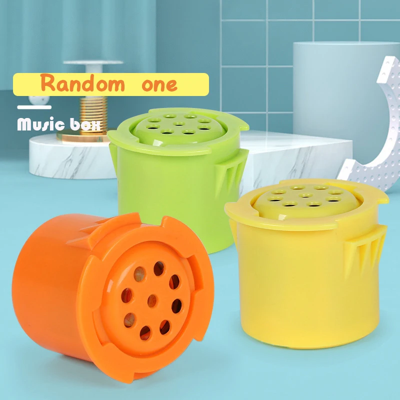 1PC Cylindrical Sound Box Mini Dolls Toy Sounding Components Boxes Plastic Sounding Toy Voice Recording Box Squeeze Toys For Kid