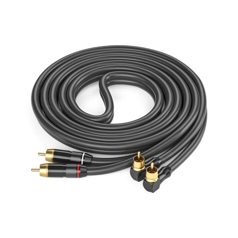 Cable auxiliar estéreo 30cm-10m 2RCA macho a 2RCA macho para cine en casa P8DC