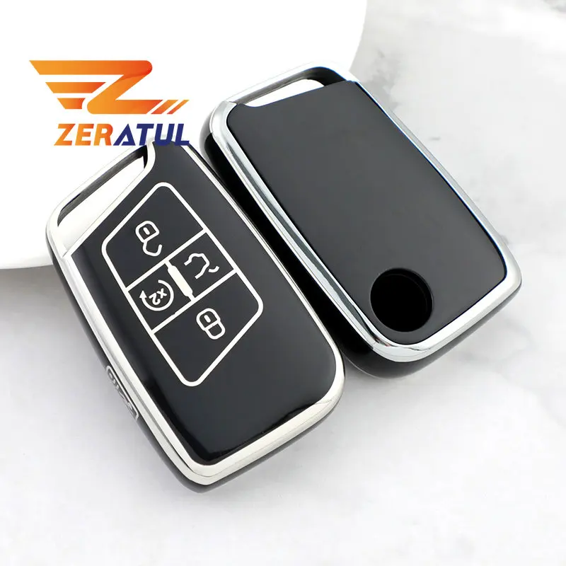 5 Buttons for Volkswagen VW CC Magotan Variant B8 Lavida Bora TPU Car Key Case Cover Shell Fob Holder Keychain Accessories