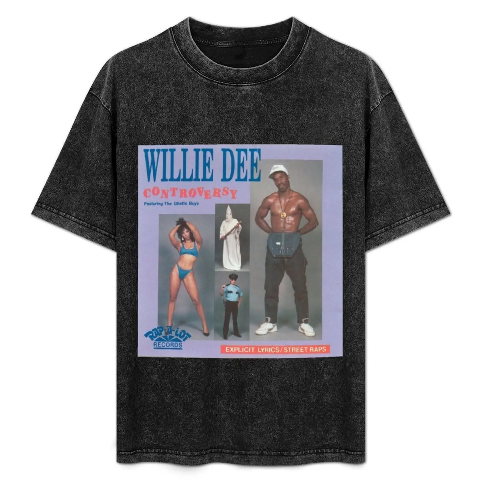 Camiseta Willie D Controversy Hip Hop 1989, camiseta de trabajo mecánico