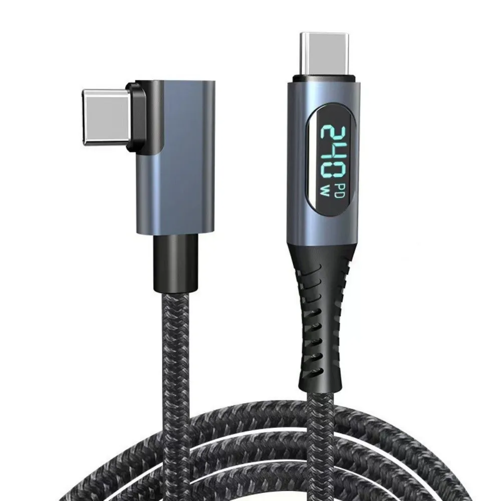 USB 4.0 Type C to Type C Cable Fast Charge For Thunderbolt 4 8K @ 60Hz 40 Gbps 240W PS5 Nintendo Switch MacBook Pro