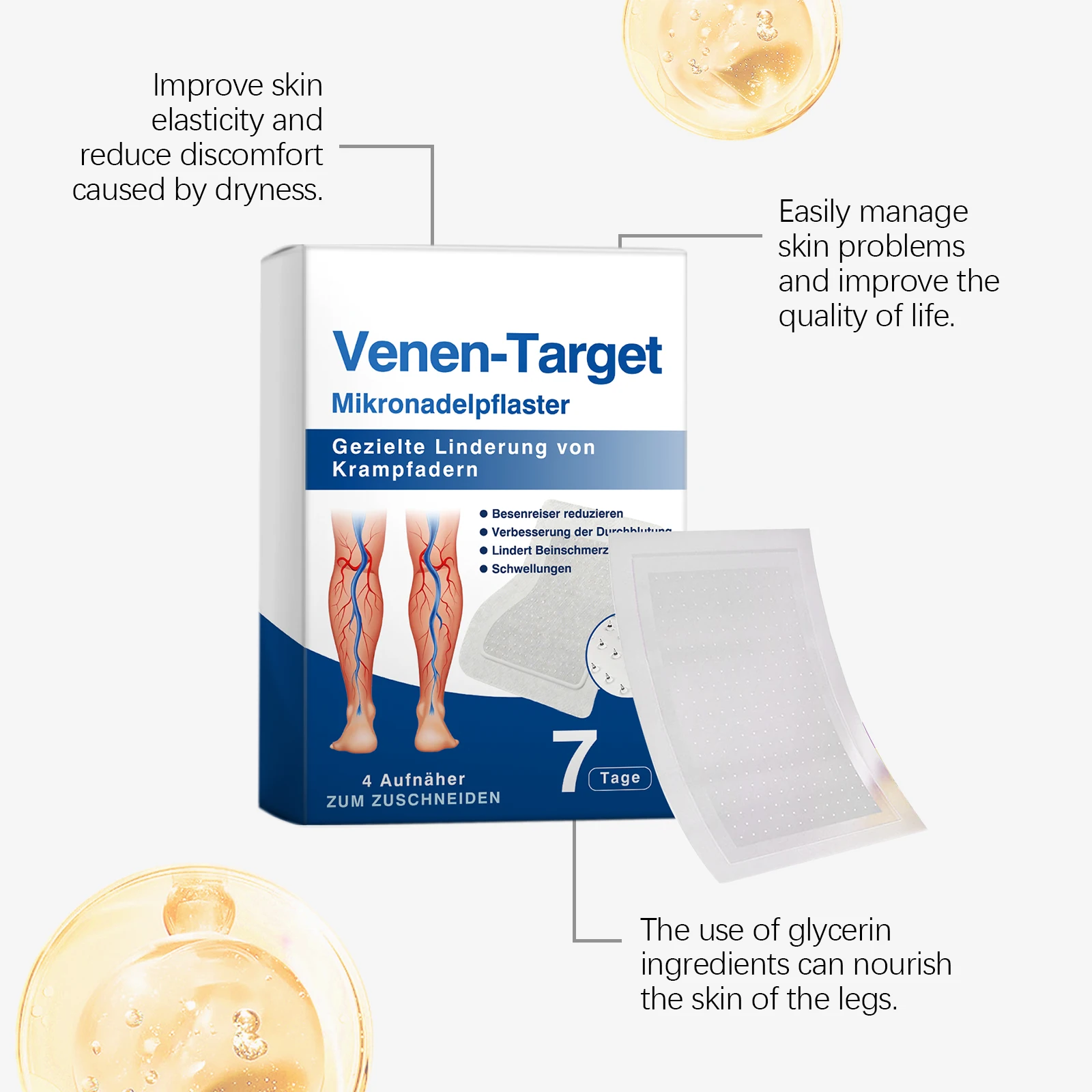 Microneedle Leg Care Patch Bre - đánh giá và giá Skincare Routine