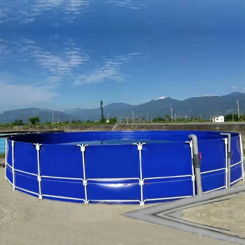 

Factory Direct Sale Can Be Customized Fish Pond Professional Design Steel Bracket Fish Pond Farming Tank