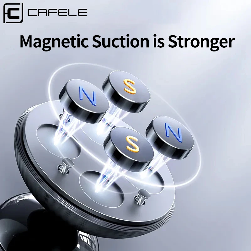 CAFELE Magnetic Phone Holder For Car Dashboard 360° Adjustable Magnet Stand For Cell Phone Compatible With iPhone Samsung Xiaomi