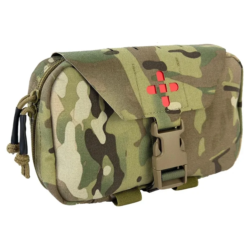 Tactical Outdoor Medical Emergency Kit MOLLE Fixed Storage Bag Camping Portable Quick Medical Bag Nylon Material - view 3