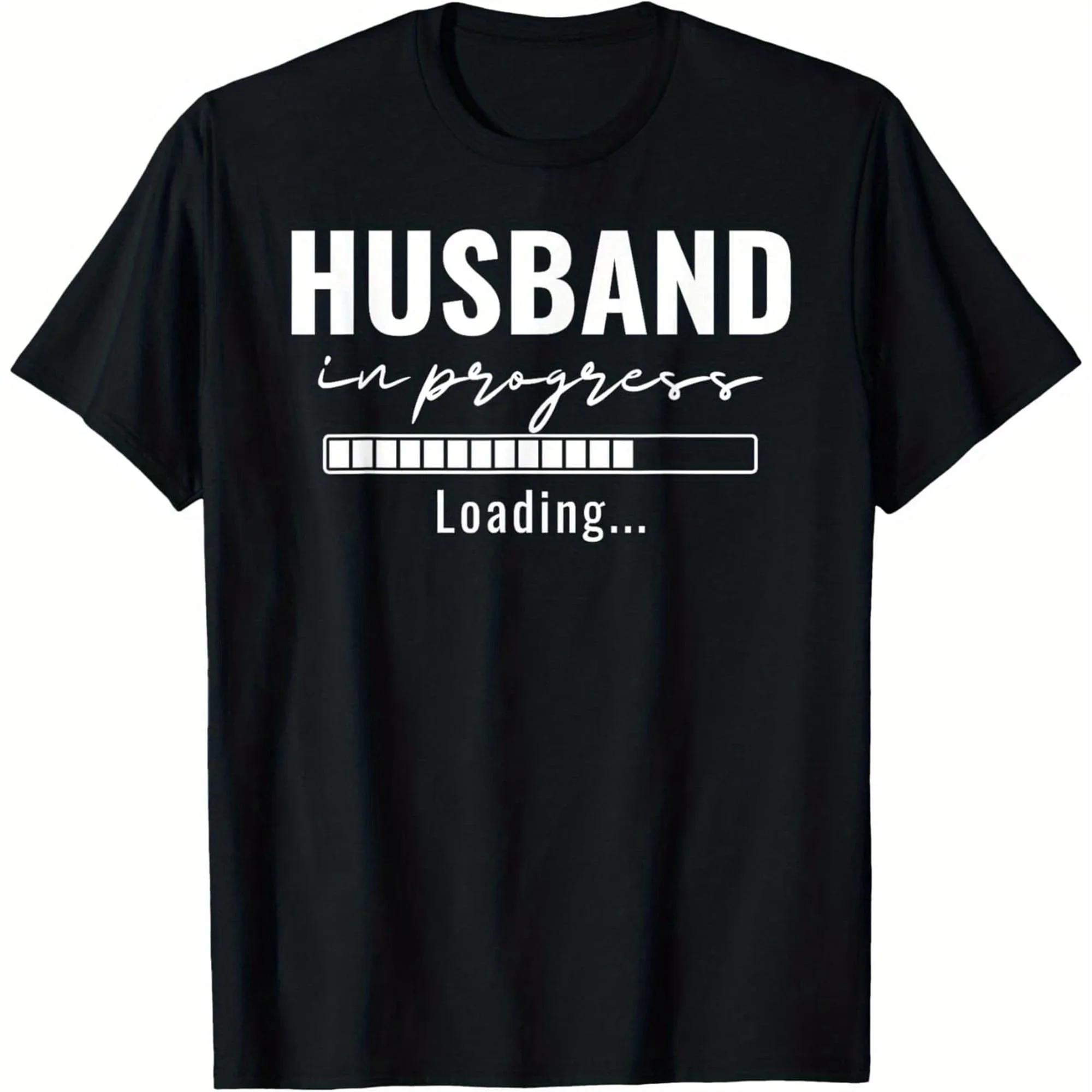 Loading Print T-Shirt Round Neck 100% Cotton T-Shirt Short Sleeve Women Men Family T-Shirt Funny Gift T-Shirt Regular Fit Comfortable Stretch Fabric