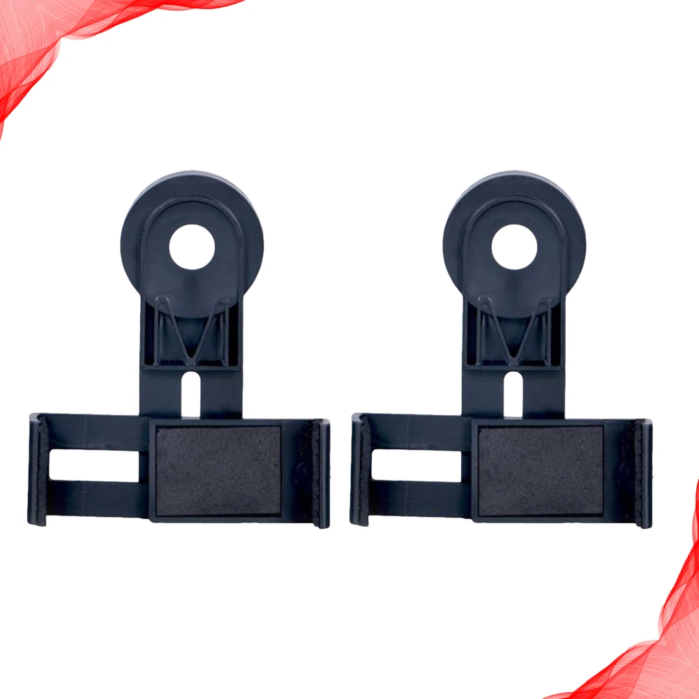 

2PCS Phone Telescope Holders Monocular Telescope Clamp Phone Photograph Clip Phone Telescope Fixator